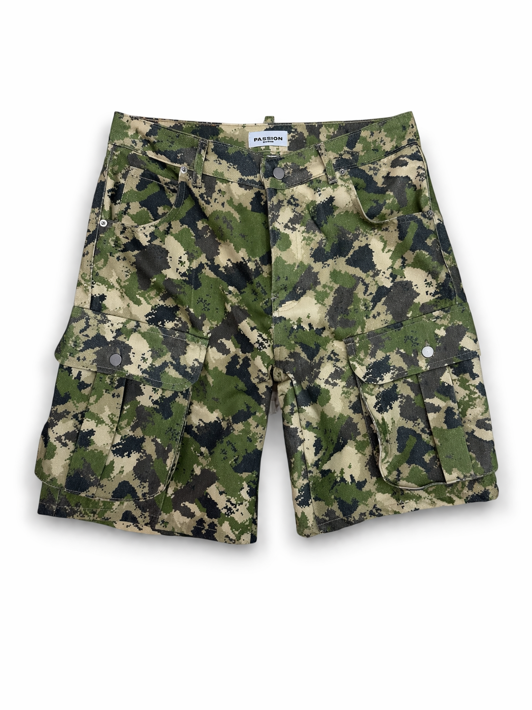 CAMO UTILITY SHORTS