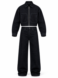 DARK DENIM SET