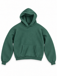 HOODIE BOXY VERDE