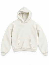 HOODIE BOXY PANNA