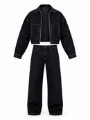 DARK DENIM SET