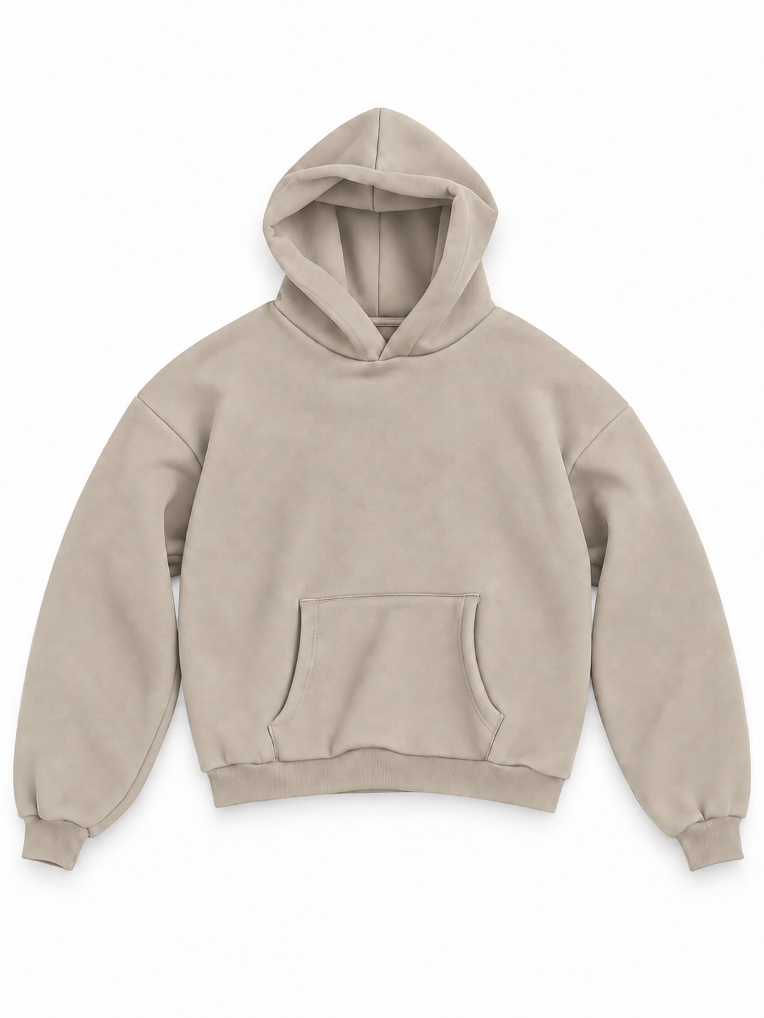 HOODIE BOXY BEIGE