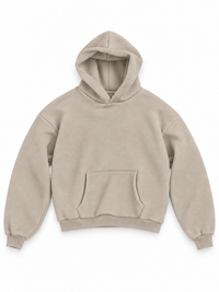 HOODIE BOXY BEIGE