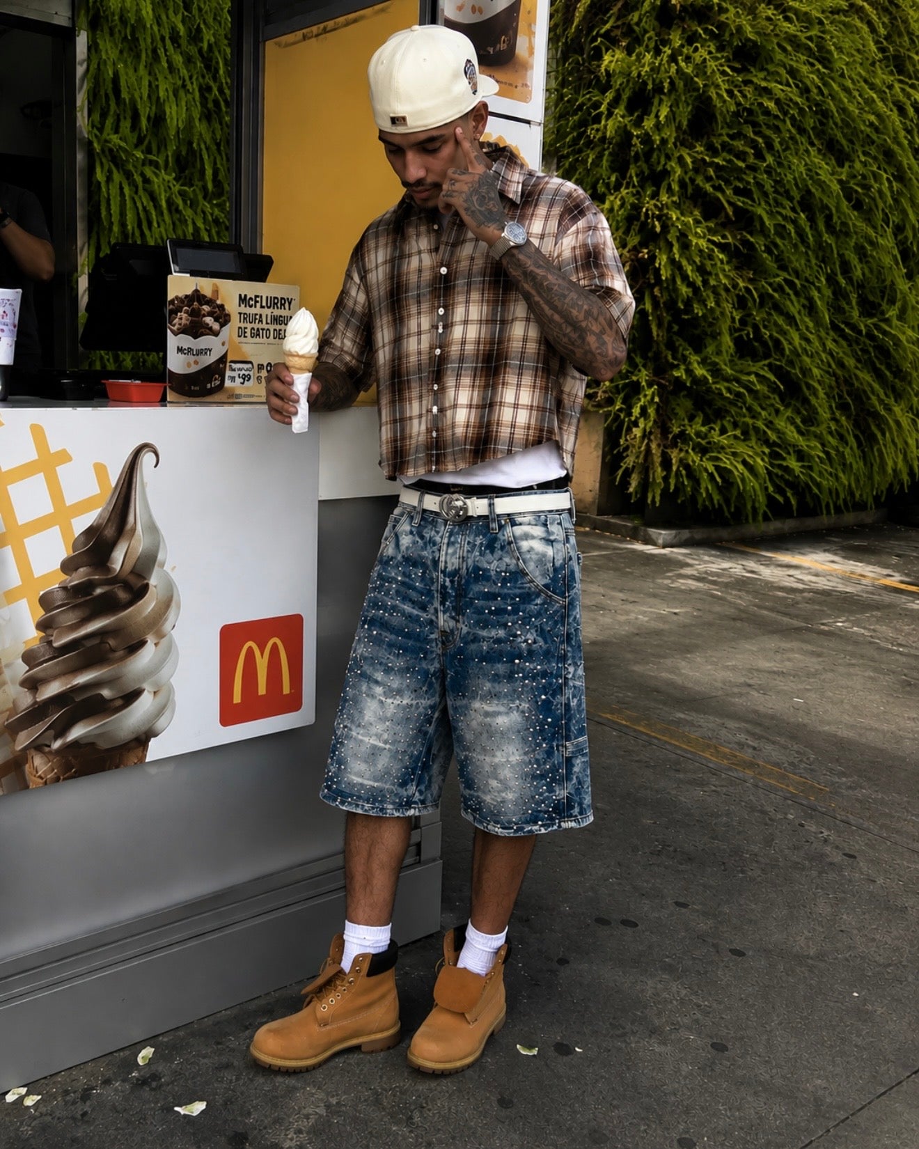 GALAXY STUD JORTS