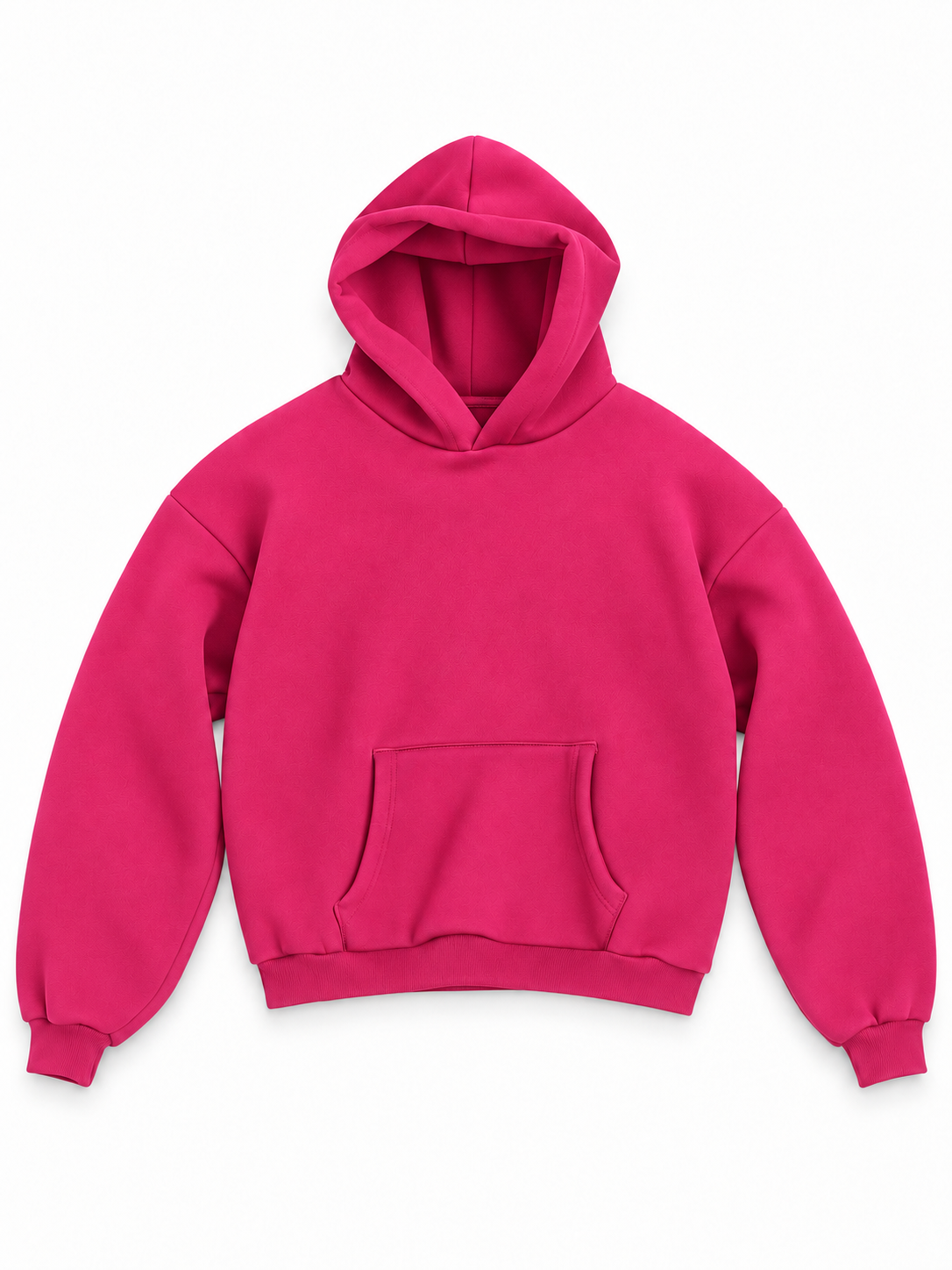 HOODIE BOXY FUCSIA