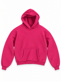 HOODIE BOXY FUCSIA