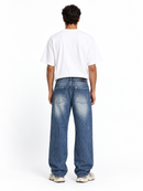 BLUE PATTERN BAGGY