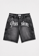WAIST STUDDED DENIM – GREY WASH